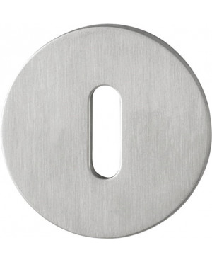 Schlüsselrosetten-Paar E849NS VA F69 Schildstärke 2mm OB rd.