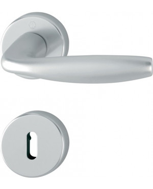 Rosettengrt.NY 1810/42KV/42KVS Alu.F1 rd.PZ DIN L/R D/D HOPPE