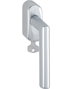 Fenstergriff Ams.1400/US950S Alu.F1 43mm Secustik®/abschl.