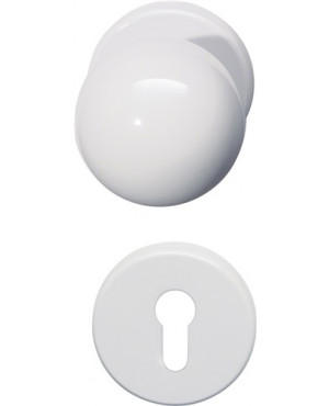 Rosettengrt.111R03.233 Ku.50 rd.PZ DIN L/R KGL D/K HEWI