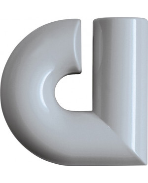 Hausnummer Buchstabe a Spezial-Polyamid 97 lichtgrau 88,3mm D.33mm HEWI