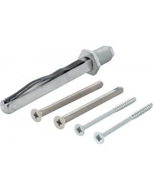 Bef-set.Sertos® K/G 60-65mm 4-KT.8x90 Schrauben M5x75+4,0x70