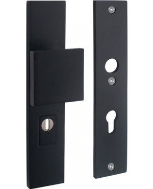 Langschild-Paar 3962 schwarz sw 72mm