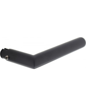 Türdrückerlochteil 583 Jura VA sw 8mm DIN L/R