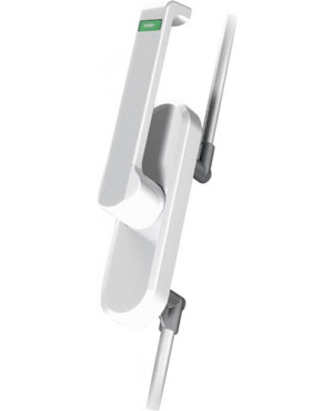 Türtreibr.977 DIN li./ re.weiß LM.50mm Rundstange 10mm