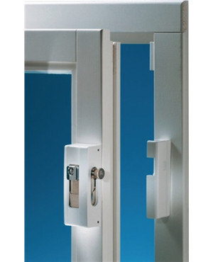 Universal-Zusatzsicherung B 1 z. Anschr. weiß FT u. Türen BURG-WÄCHTER