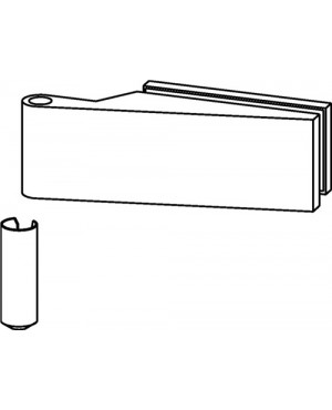 Glastürband STUDIO Classic LM silber elox.45kg 2-tlg.