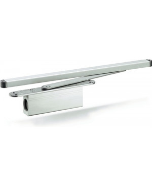 Türdämpfung ActivStop integrierter Türschließer silber