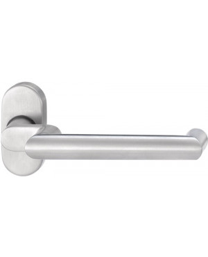 Profiltürdrückerlochteil 1133/2033 VA EST ov.8mm gekr.EDI
