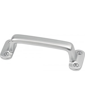 Handgriff L.110mm B.36mm Alu-Guss silberf.elox.Anz.Löcher 4 Hermeta