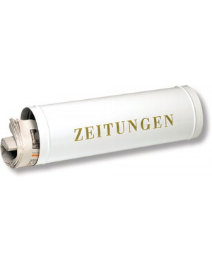 Zeitungsbox 800 B.400mm weiß STA BURG-WÄCHTER
