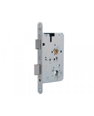 Panik-Einsteckschloss Ser.23 Fkt.E 2-flg.24/100/72/9mm DIN L/R VA