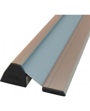 Fingerschutzprofil NR-32 UniSafe L.2000mm BG schwarz verkehrsweiß
