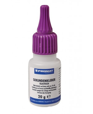Sekundenkleber elastisch 20g farblos Flasche PROMAT CHEMICALS