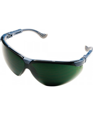 Schweißerbrille XC EN 166,EN 169 PC Rahmen blau, Scheibe grün IR5 HONEYWELL
