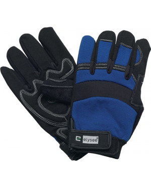 Kunstlederhandschuhe Mechanical Master Gr.9 schw./blau Kunstleder EN388 Kat.II