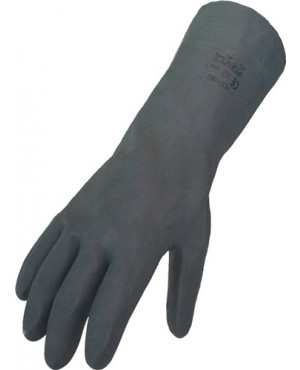 Chemiehandschuh Gr.9 schwarz EN 388,EN 374 Kat.III