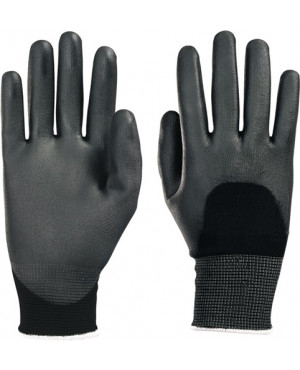 Handschuhe Camapur Comfort 626 Gr.8 schwarz PA-Trikot mitPUR EN 388 Kat.II 10 PA