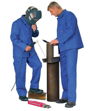 Schweißerschutz-Jacke Gr. 48 kornblau 100% CO 1 St. PLANAM