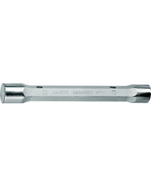 Doppelsteckschlüssel 626 SW 24x27mm L.195mm massiv Bohrungs-D.21,5/23,5mm GEDORE