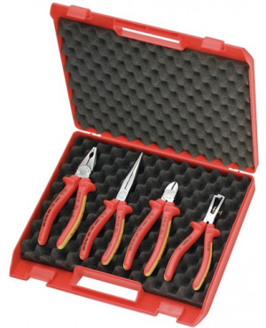 Zangensatz Kompakt-Box Inh.4tlg.VDE Kunststoffkoffer KNIPEX