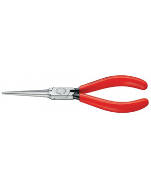 Elektronik-Greifzange L.160mm pol.Griffe mit Ku.überzogen gerade Backen Knipex