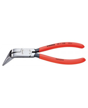 Mechanikerzange DIN ISO 5745 L.200mm Form 7 70Grad gew.Ku.-Überzug KNIPEX