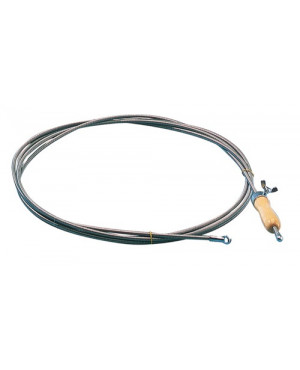 Rohrreinigungswelle D.10mm L.10m Krallen-D.20mm verst.Handgriff