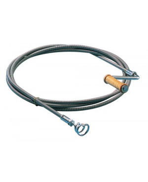 Rohrreinigungswelle D.12mm L.5m Krallen-D.50mm m.Stahlkupplung