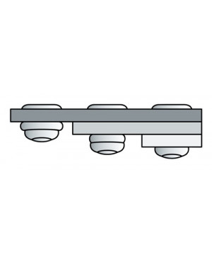Blindniet PolyGrip® Nietschaft dxl 4,8x15mm Alu/Stahl Stand.500 St.GESIPA