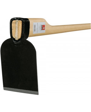 Kleinhacke IDEAL Blattmaß 145x95x100mm geschmiedet,m.Stiel G.1000g