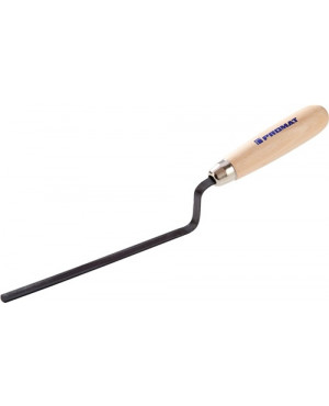 Fugenkelle L.180mm B.10mm gehärtet,m.Buchenholzheft STA PROMAT