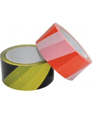 Klebeband Aufdruck o.B.50mm L.66m rot/weiß