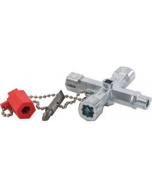Schaltschrankschlüssel Doublehead Key 10 Funktionen Funktionen m.Bitadapter
