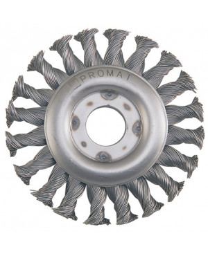 Rundbürste D.125mm Stahldraht 13mm 12500min-¹ PROMAT