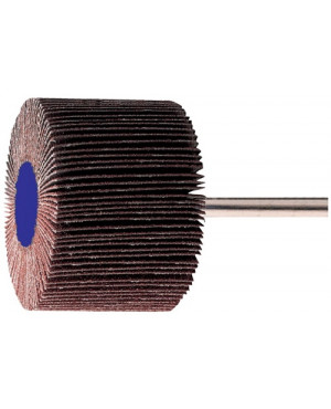 Fächerschleifer D.50xH20mm K.120 Korund Schaft-D.6mm PROMAT