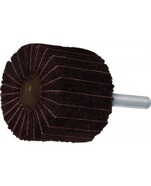Fächerschleifer D.50xH30mm K.60 Kombi Vlies/Korund Schaft-D.6mm PROMAT