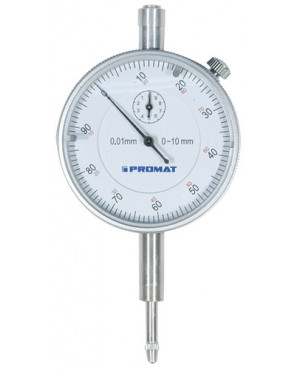 Messuhr DIN878 10mm Abl.0,01mm PROMAT
