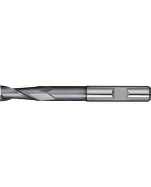 Bohrnutenfräser Typ N D.14mm HSS-Co8 TiCN Z.2 Einsatz-L.63mm PROMAT