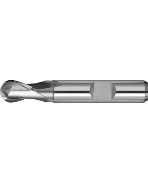 Kugelkopffräser D.12mm HSS-Co8 2Schneiden ext.kurz PROMAT