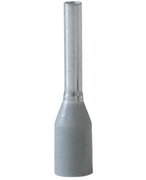 Aderendhülse L.L1/L2 14,0/8,0mm grau m.Ku.-Kragen 0,75 (AWG 18) mm² 100St./Btl.