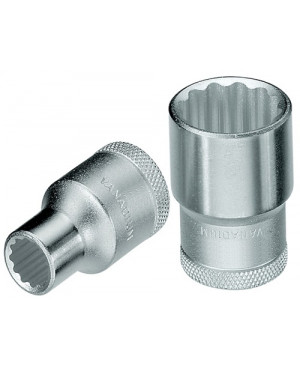 Steckschlüsseleinsatz D 19 1/2 Zoll 12-kant SW 7/16 Zoll