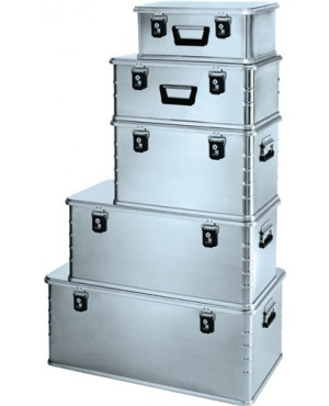 Aluminiumbox Mini Plus L600xB400xH330mm 60l m.Klappverschluss ZARGES