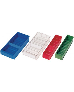 Regalkasten L500xB235xH145mm grün PP PROMAT