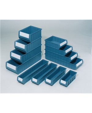 Regalkasten L400xB234xH140mm blau PP