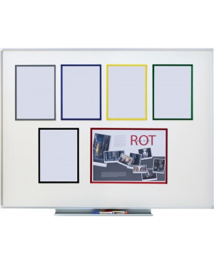 Magnetrahmen DIN A4 grün magnethaftend 5St./VE MAGNETOPLAN