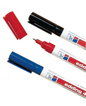 Permanentmarker 400 schwarz Strich-B.1mm Rundspitze EDDING