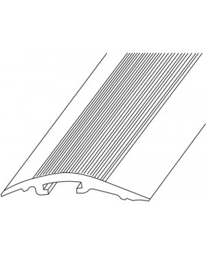 LM-Anpassungsprofil Laminat u. Parkett schmal B.42mm Alu. goldf. elox.