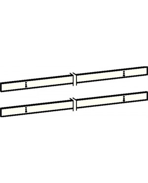 Montageplattenset Gleitsch.G-SR silber