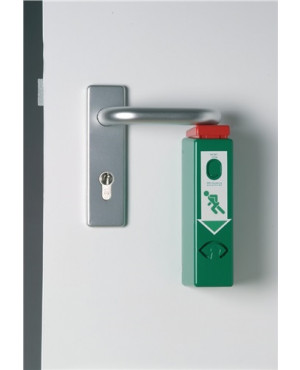 EH-Türwächter 990 100 PHZ inkl. 2 Schlü. grün lack. Voralarm 9 V Batterie